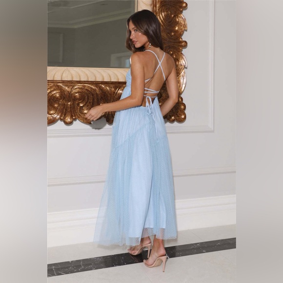 Hello Molly Feature Me Tulle Midi Dress XS - Picture 2 of 4